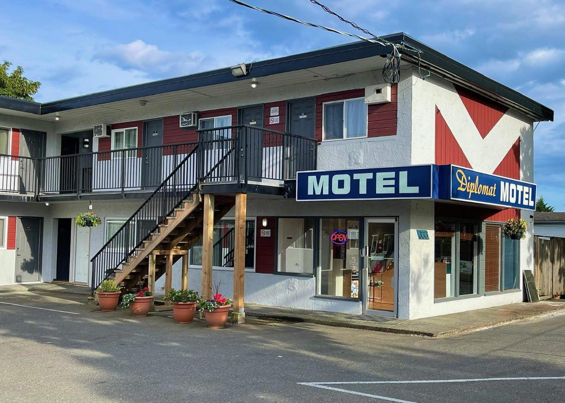 Diplomat Motel Nanaimo Esterno foto